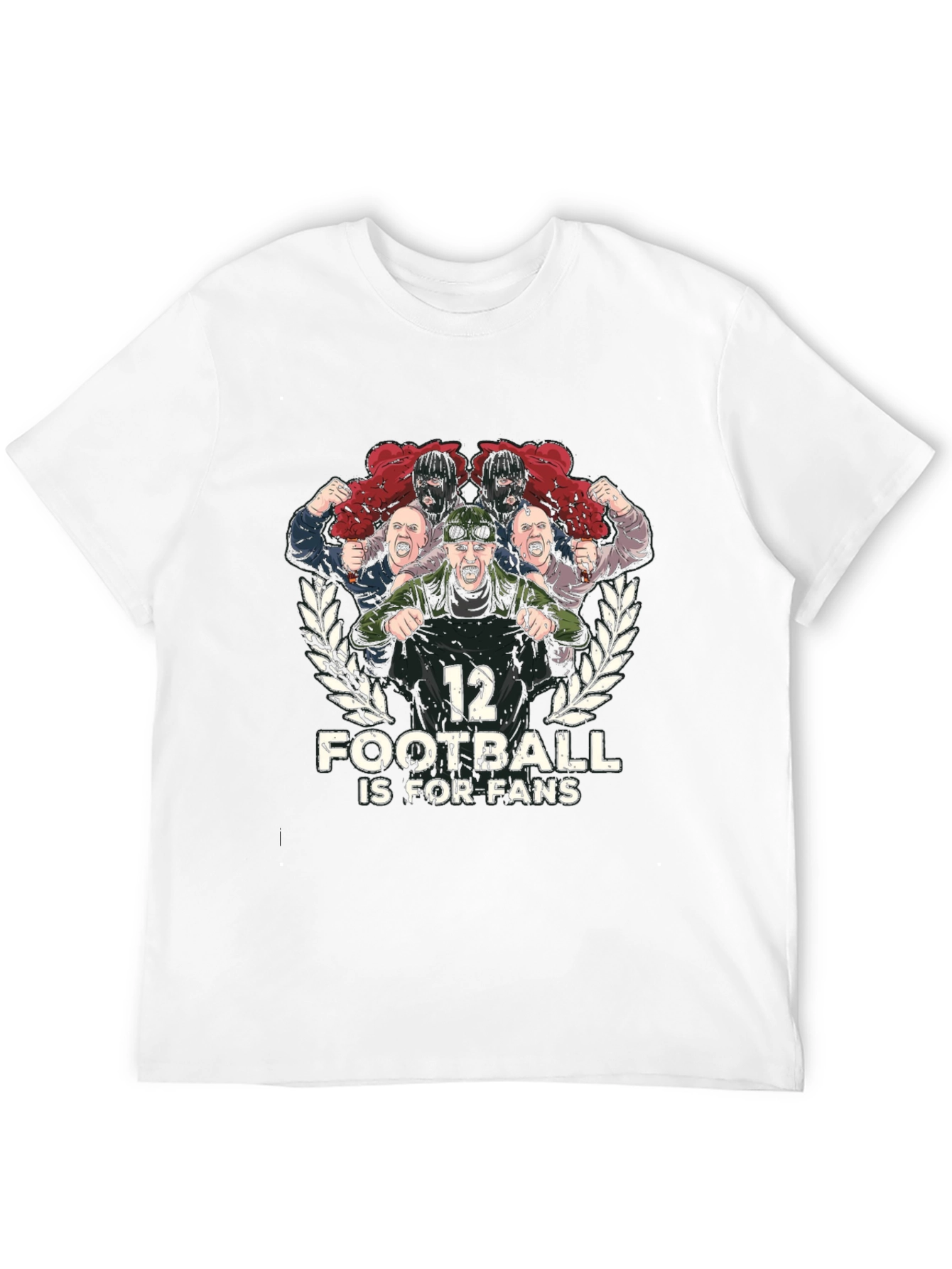Football Is For Fans Graphic T-Shirt