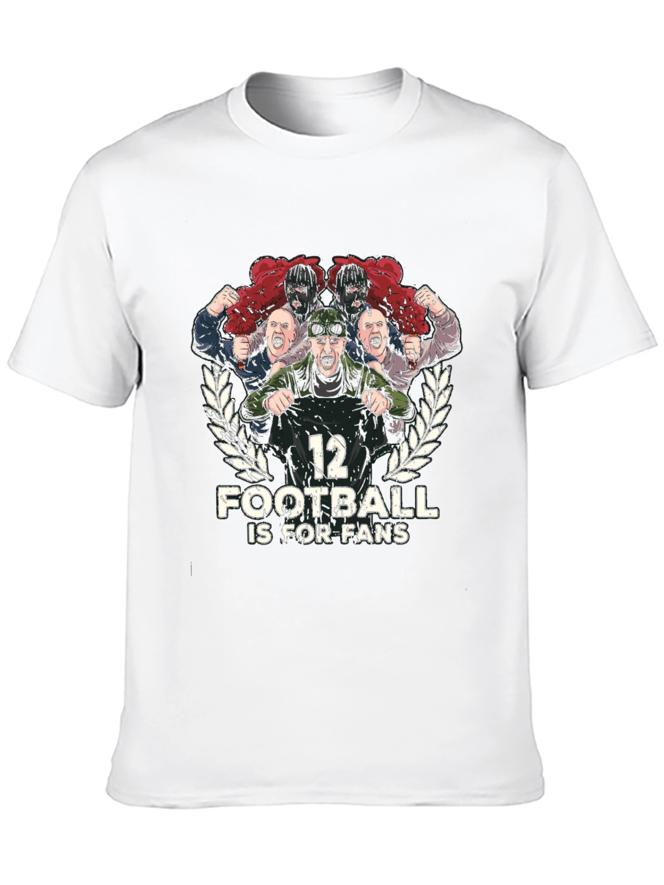 Football Is For Fans Graphic T-Shirt