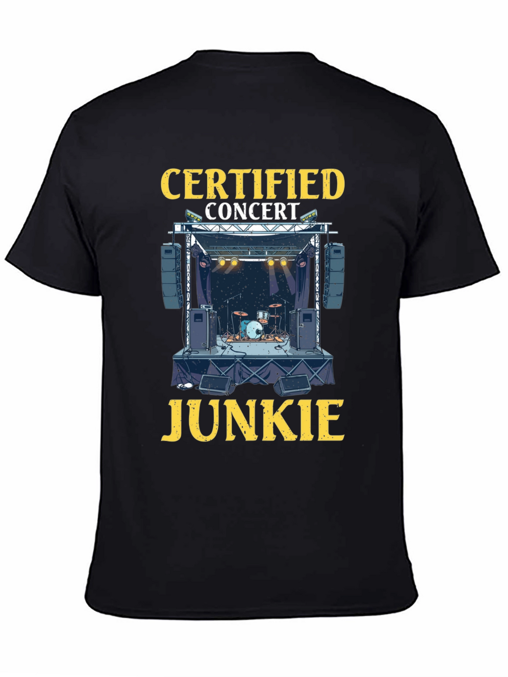 Certified Concert Junkie Graphic T-Shirt