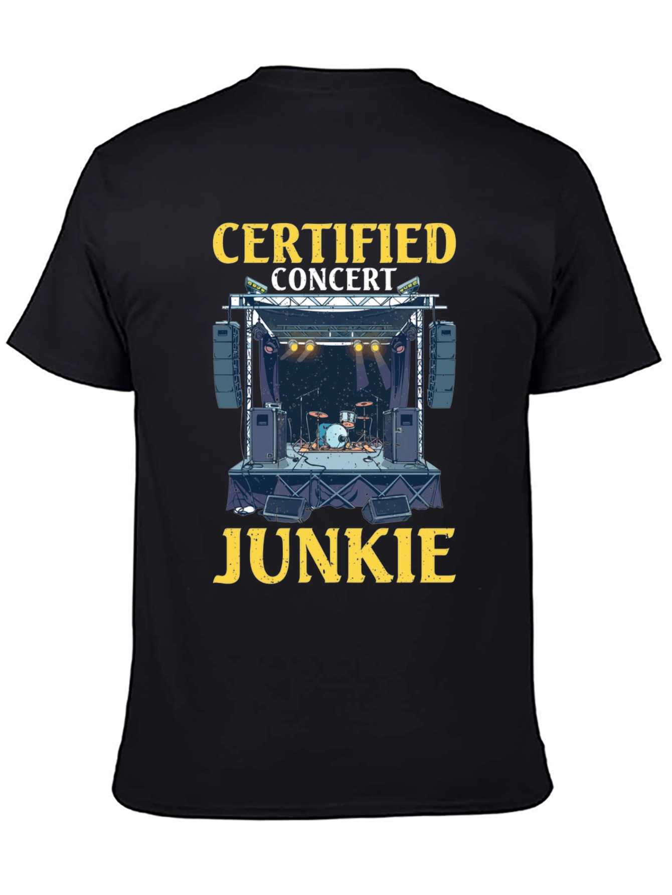 Certified Concert Junkie Graphic T-Shirt