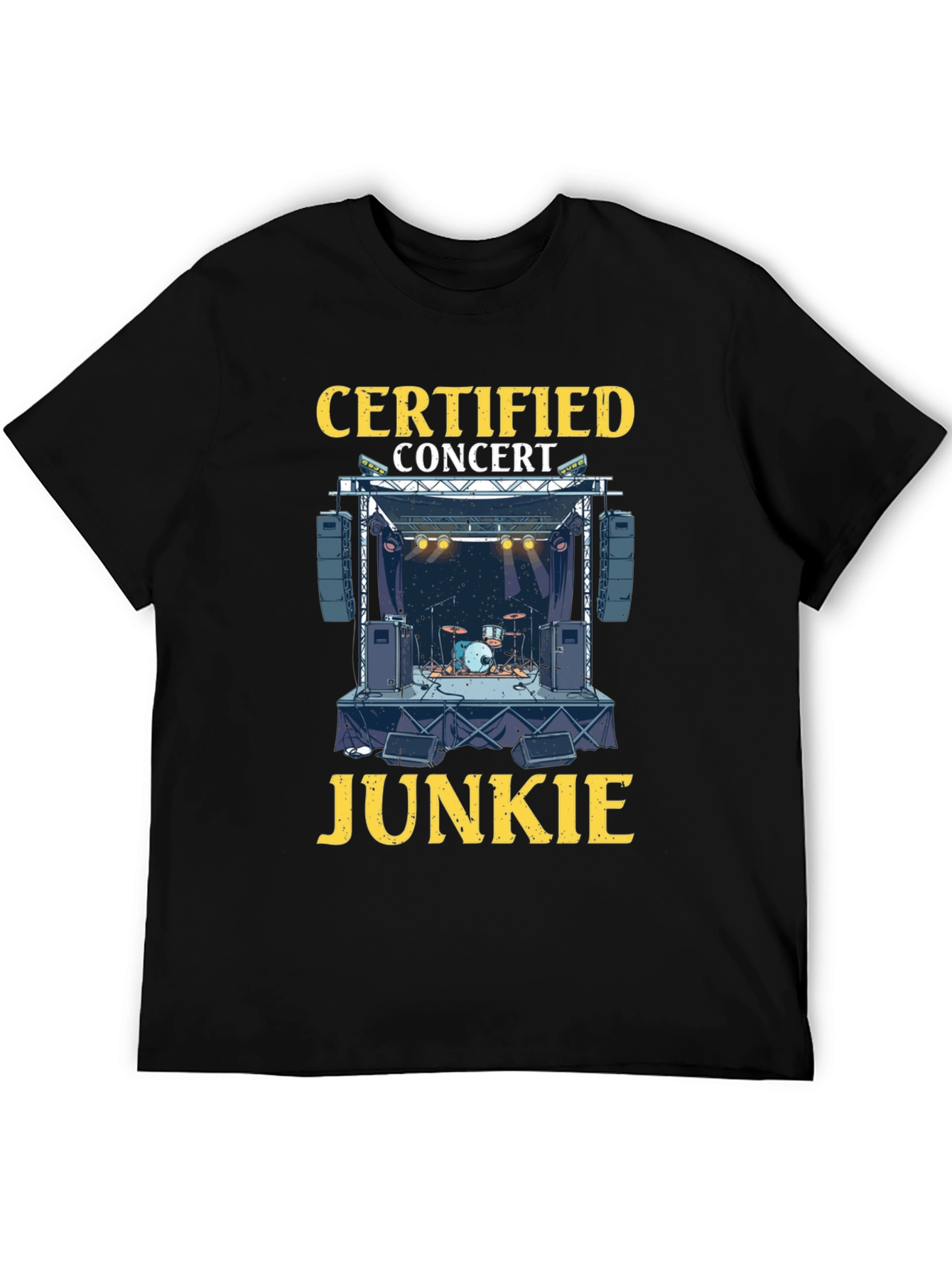 Certified Concert Junkie Graphic T-Shirt