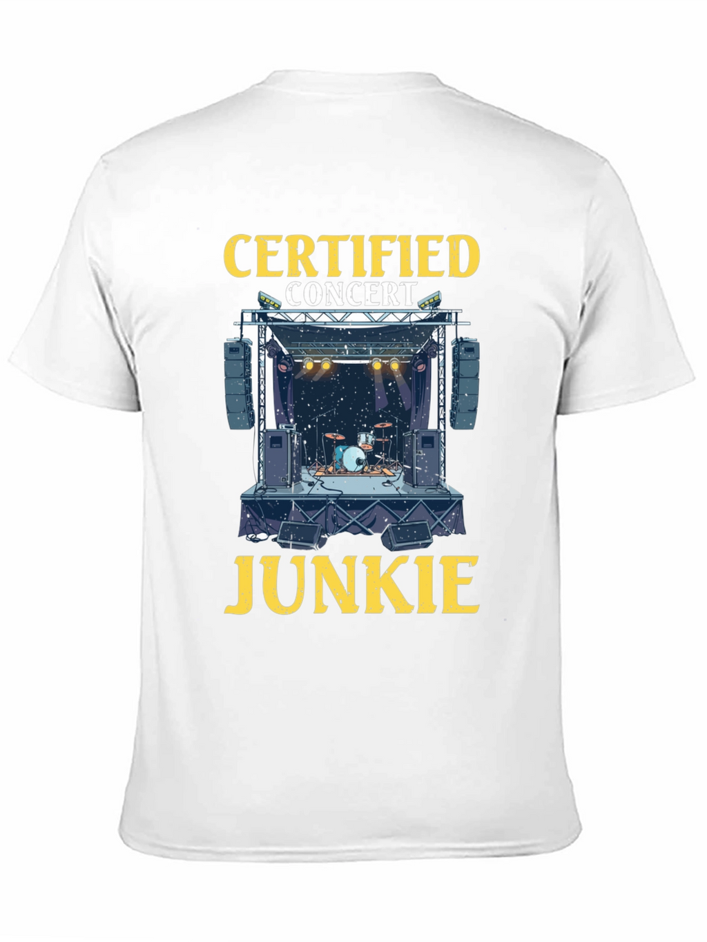 Certified Concert Junkie Graphic T-Shirt