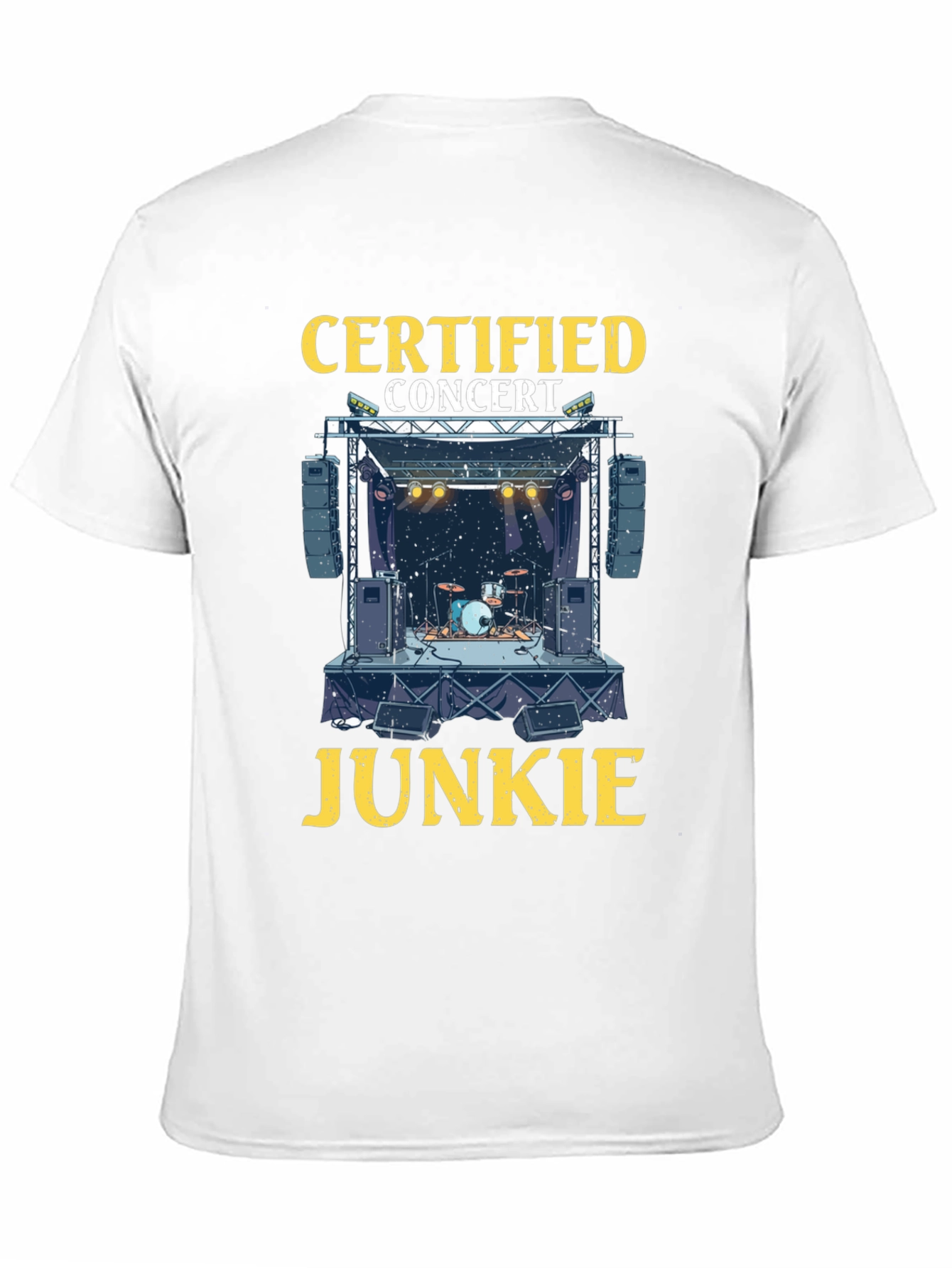 Certified Concert Junkie Graphic T-Shirt