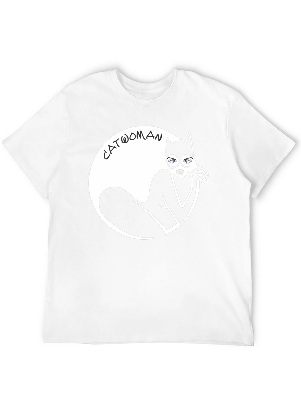Catwoman Graphic T-Shirt - Black