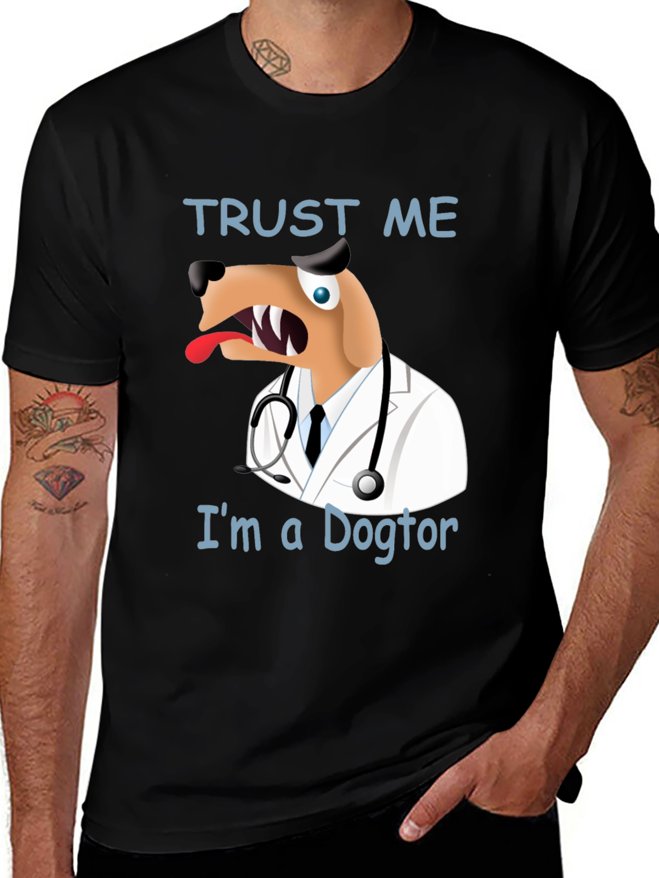 Funny Dogtor T-Shirt - Trust Me Im a Dogtor