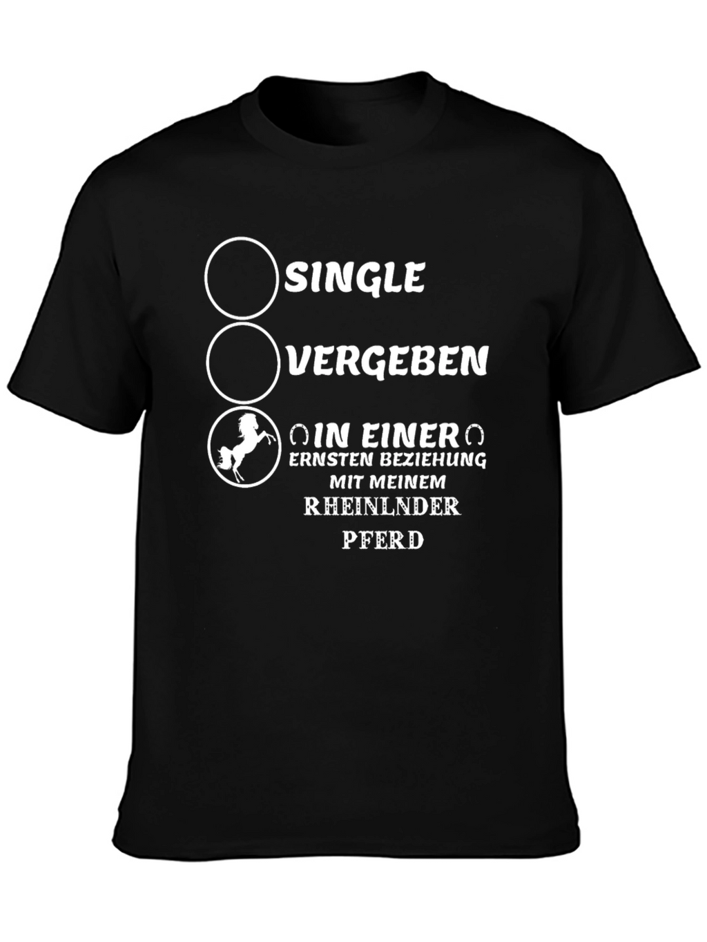 Rhinelander Horse Relationship T-Shirt