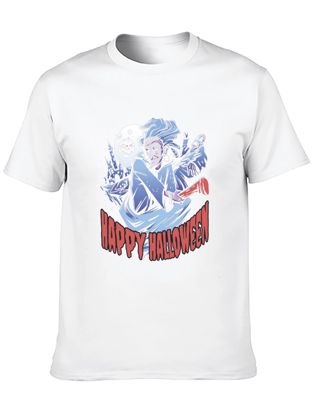 Happy Halloween Graphic Tee - Spooky Season Shirt
