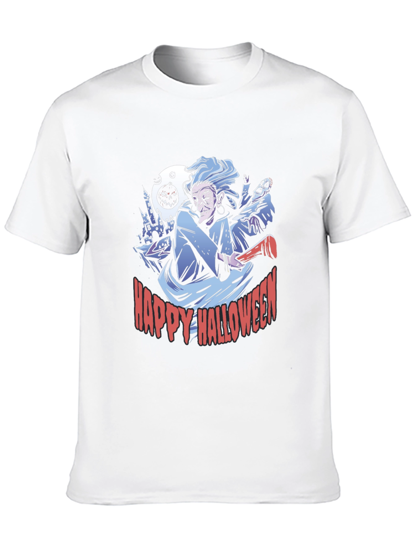 Happy Halloween Graphic Tee - Spooky Season Shirt
