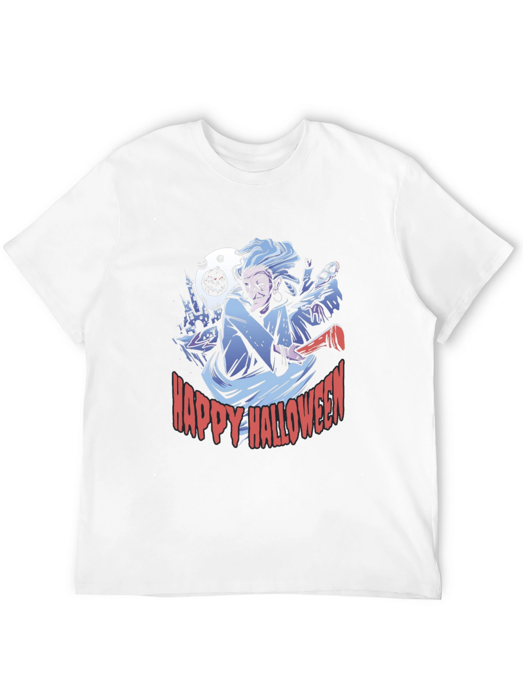 Happy Halloween Graphic Tee - Spooky Season Shirt