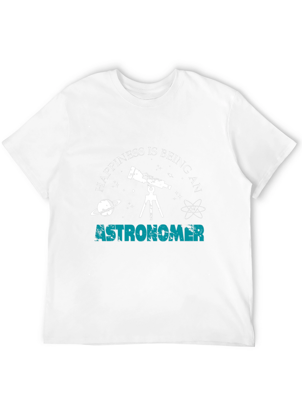 Astronomer Happiness T-Shirt - Stargazing Astronomy Tee
