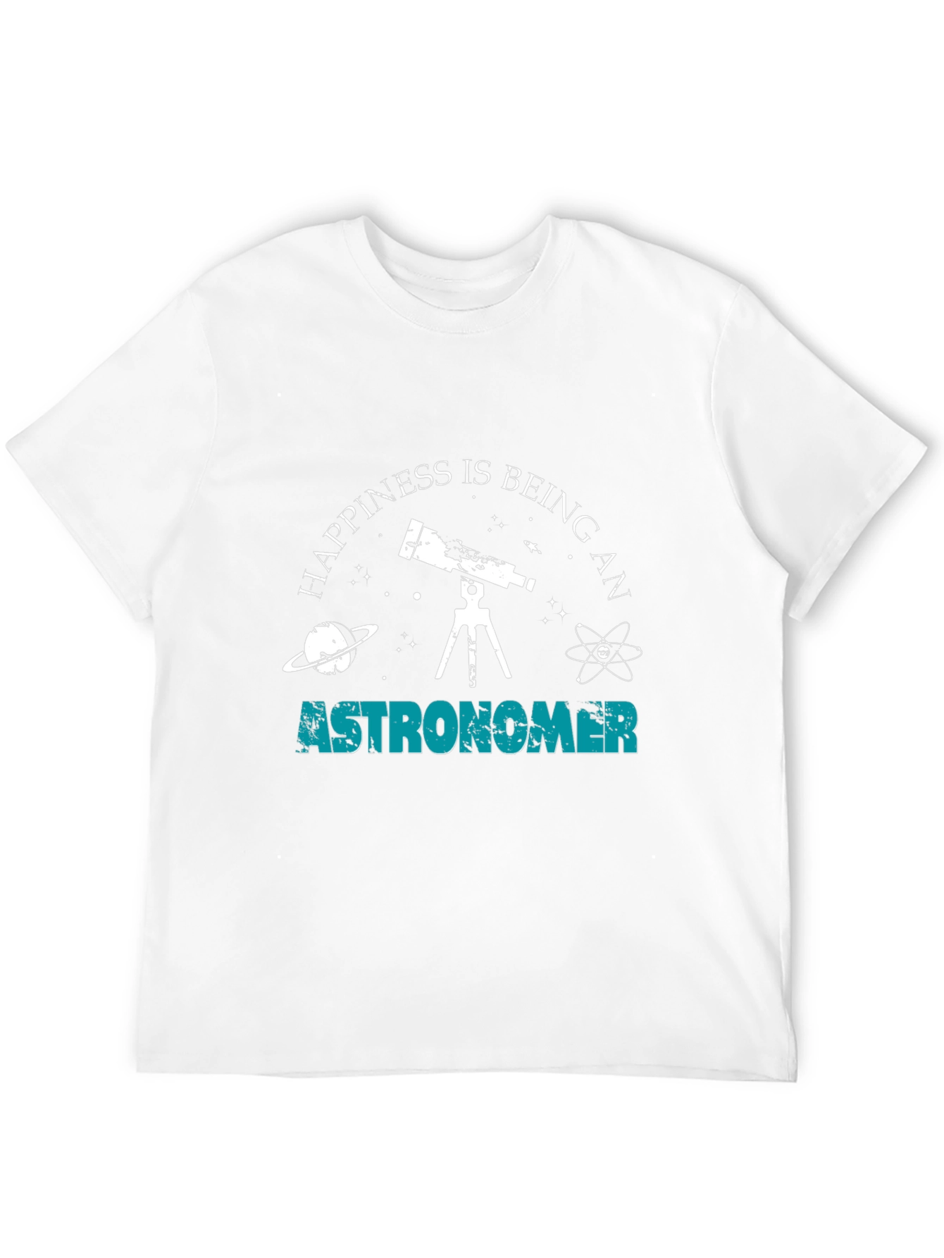 Astronomer Happiness T-Shirt - Stargazing Astronomy Tee
