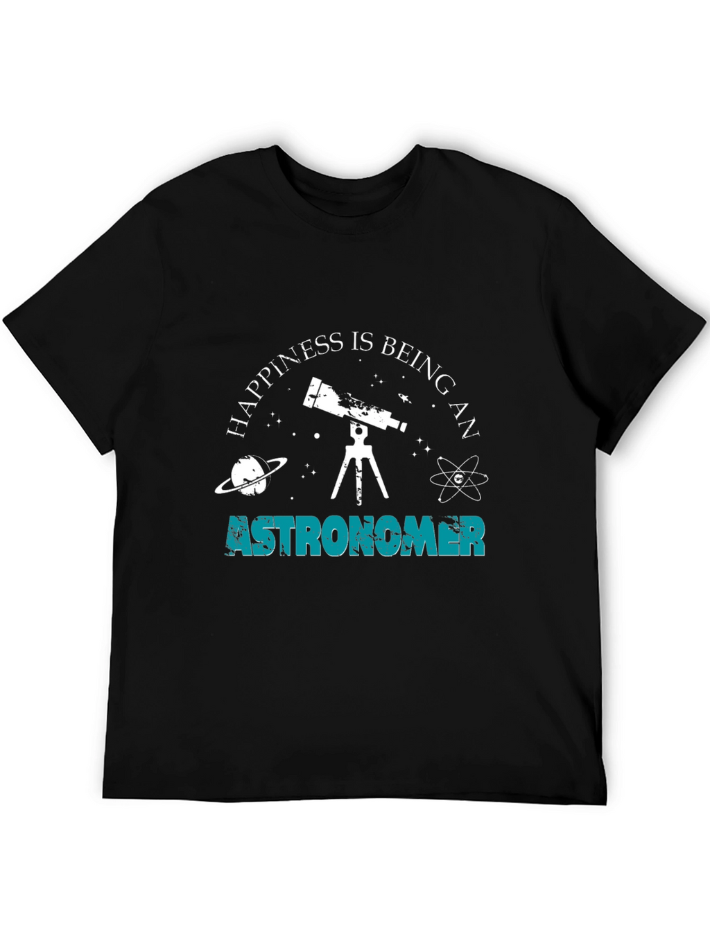 Astronomer Happiness T-Shirt - Stargazing Astronomy Tee