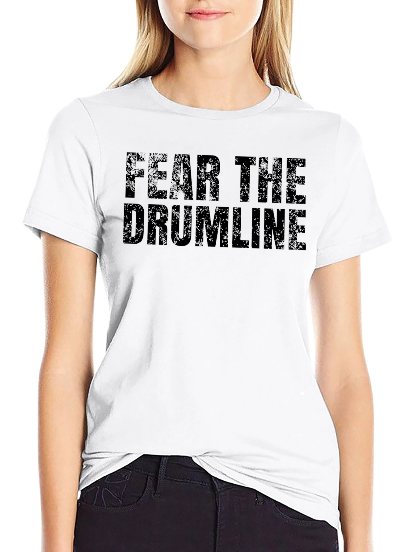 Fear the Drumline Black T-Shirt