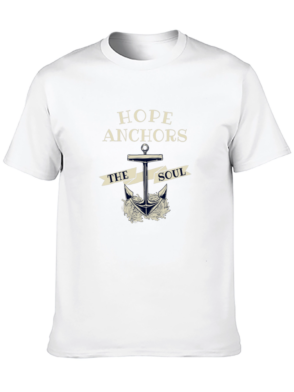 Hope Anchors The Soul Graphic T-Shirt