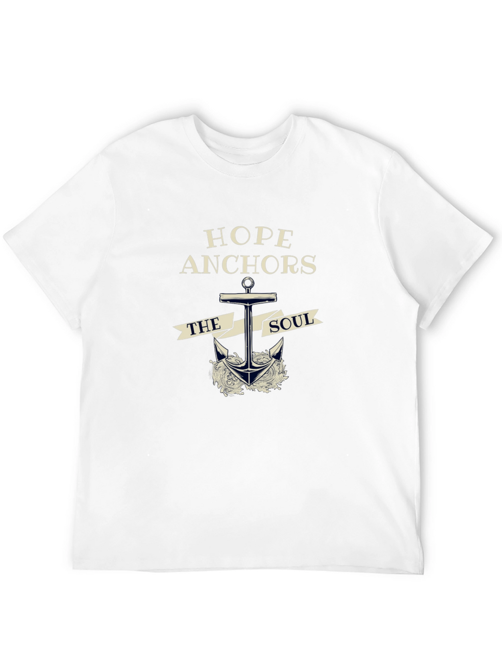 Hope Anchors The Soul Graphic T-Shirt