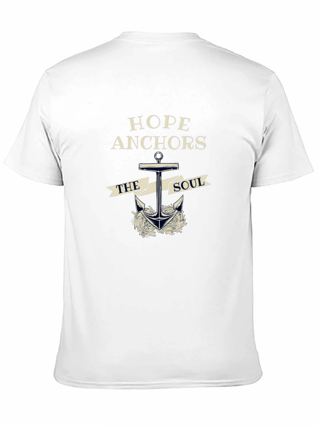 Hope Anchors The Soul Graphic T-Shirt