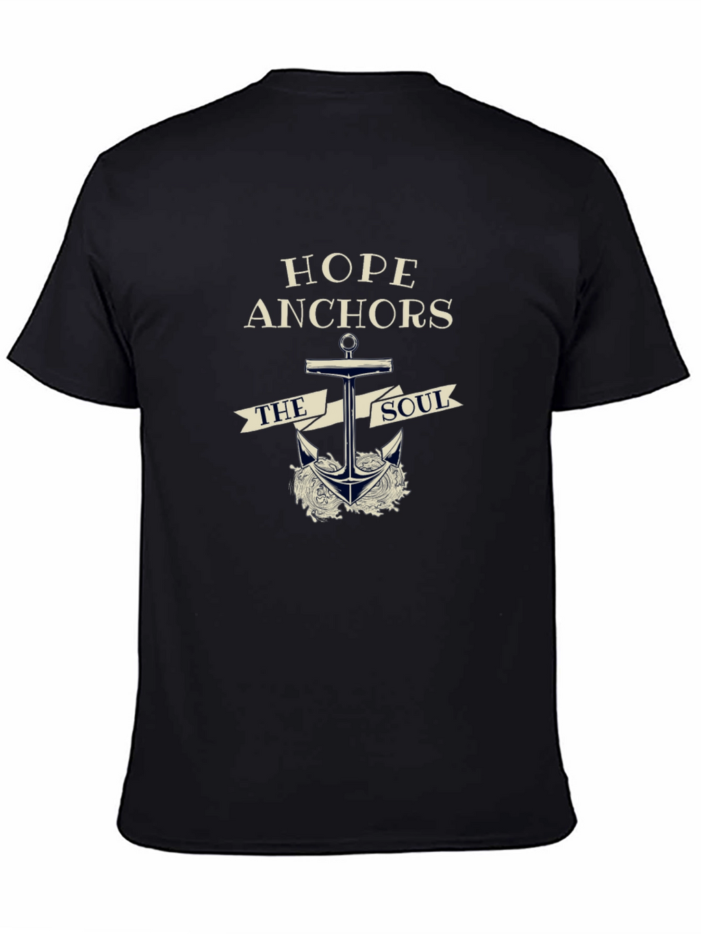 Hope Anchors The Soul Graphic T-Shirt
