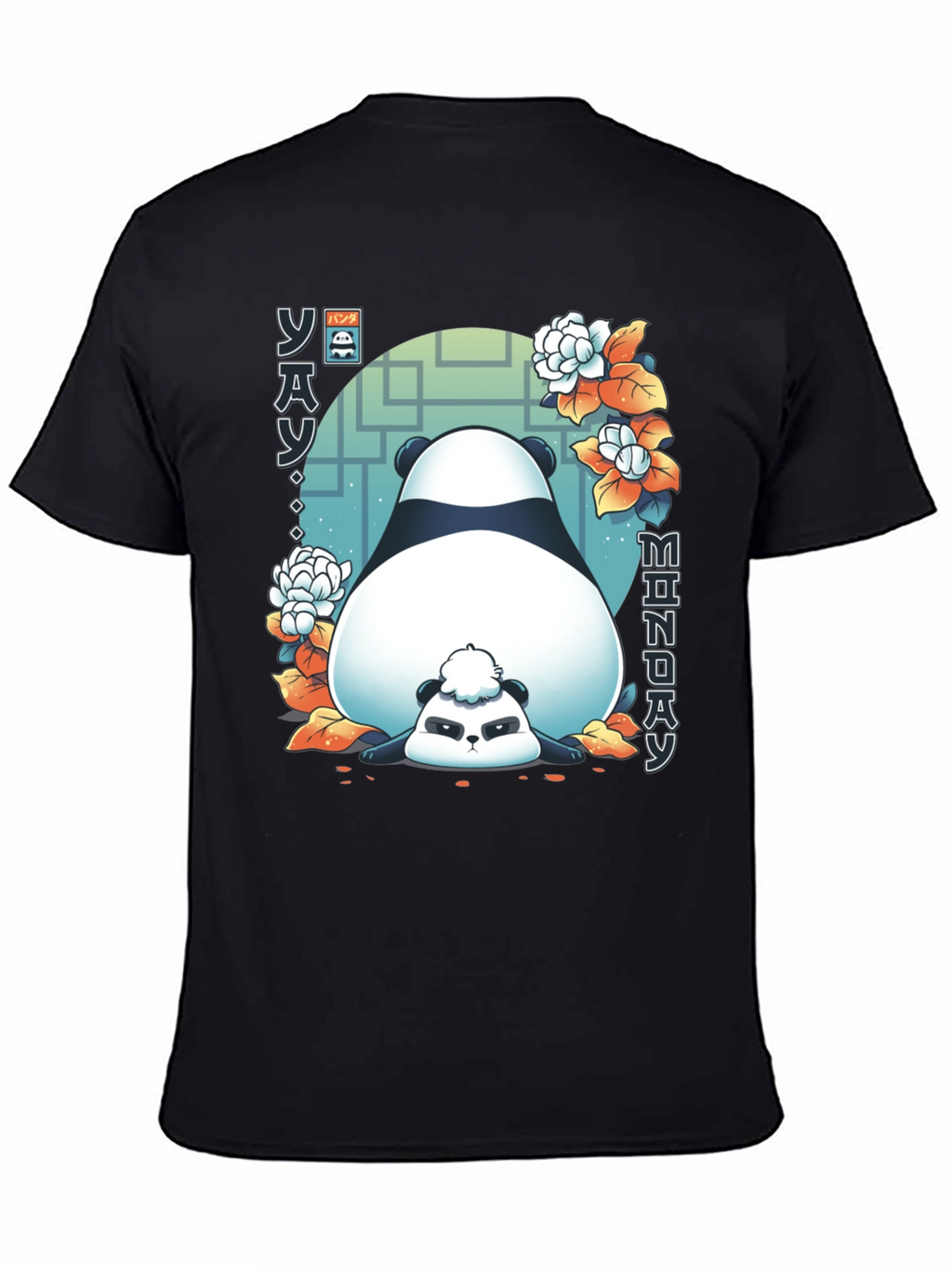 Lazy Panda Monday Graphic Tee