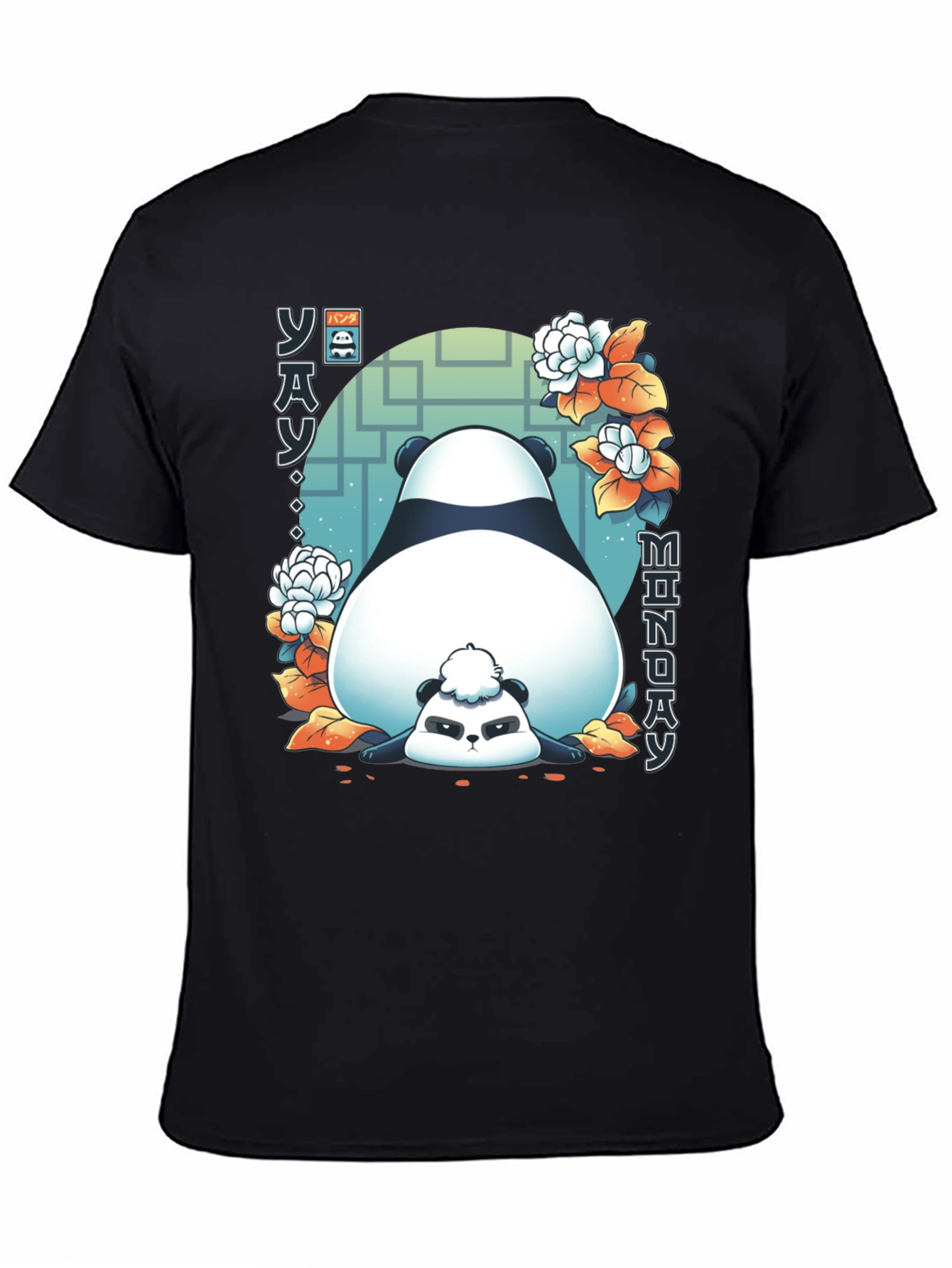 Lazy Panda Monday Graphic Tee