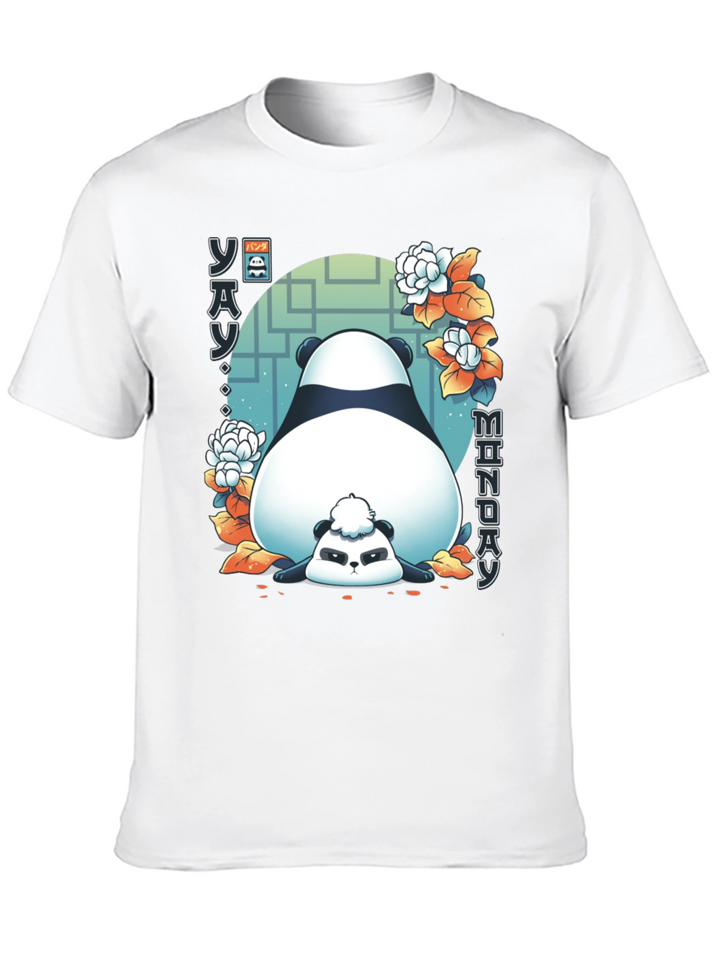 Lazy Panda Monday Graphic Tee