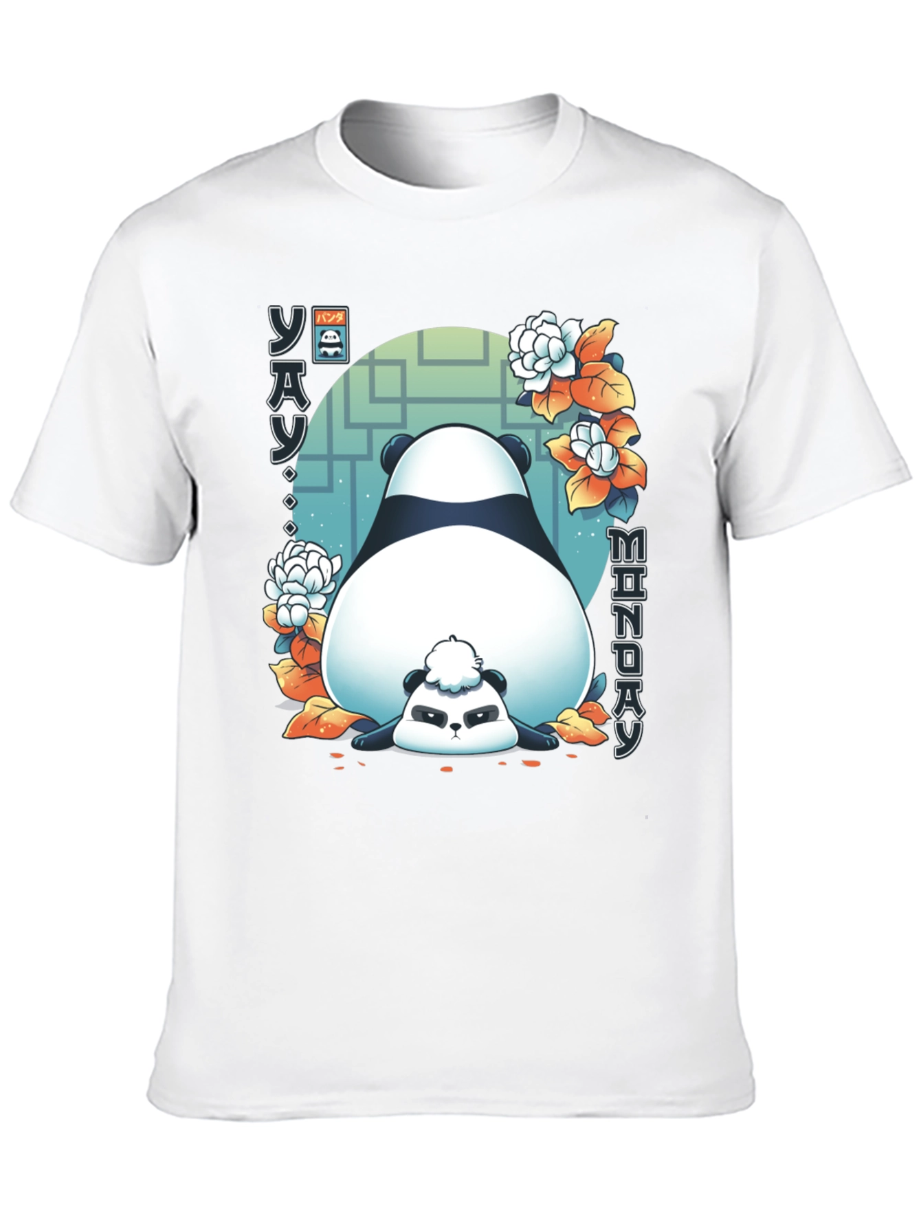 Lazy Panda Monday Graphic Tee