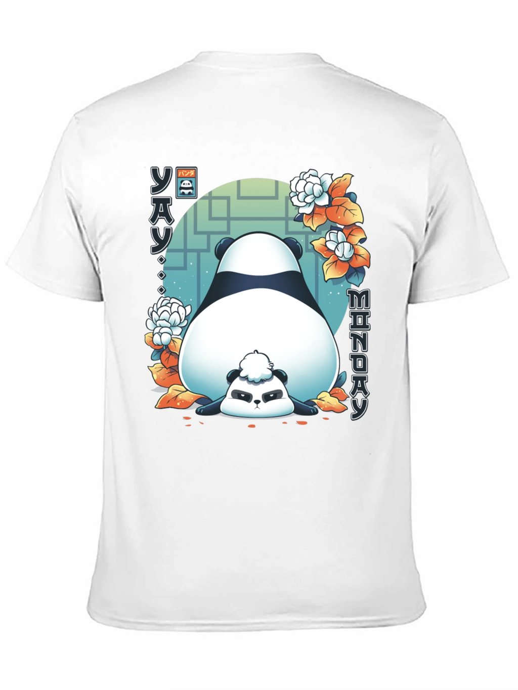 Lazy Panda Monday Graphic Tee