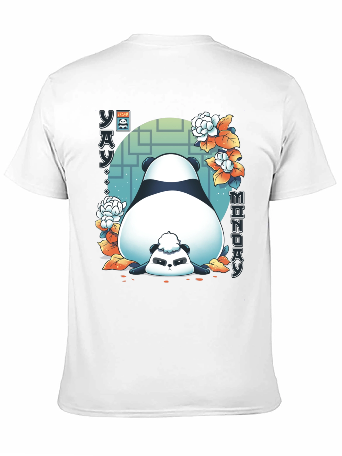 Lazy Panda Monday Graphic Tee