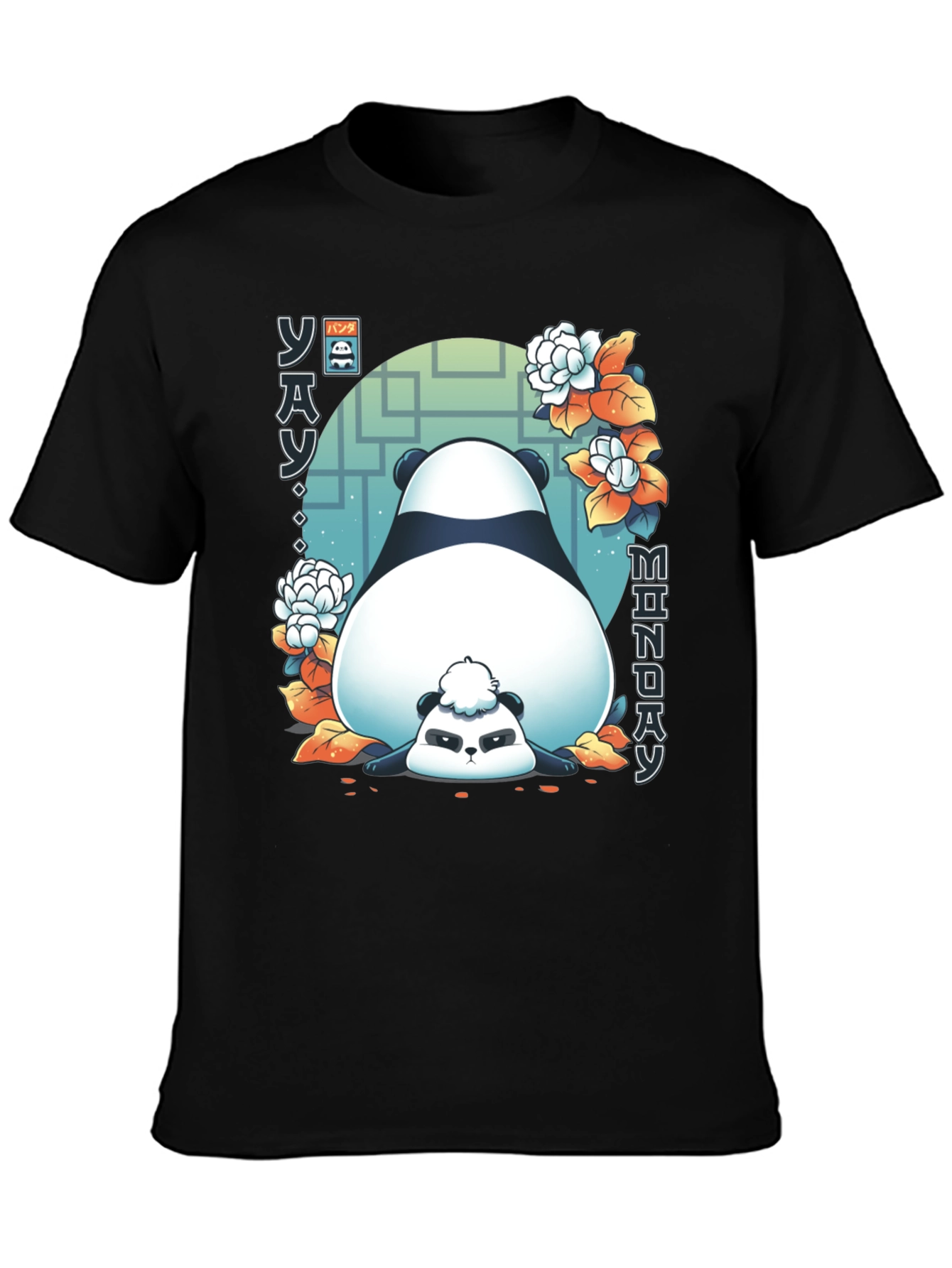 Lazy Panda Monday Graphic Tee