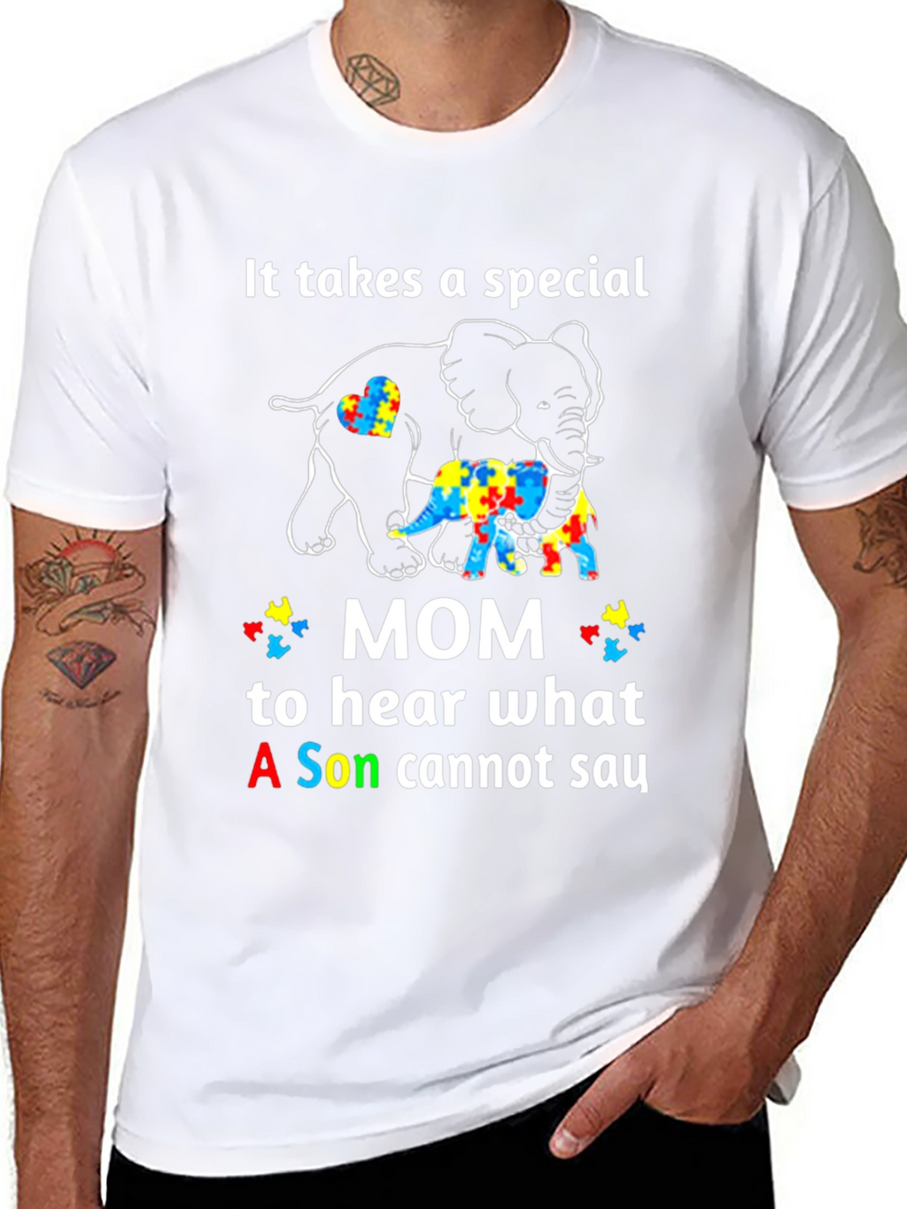 Special Mom Autism Awareness T-Shirt