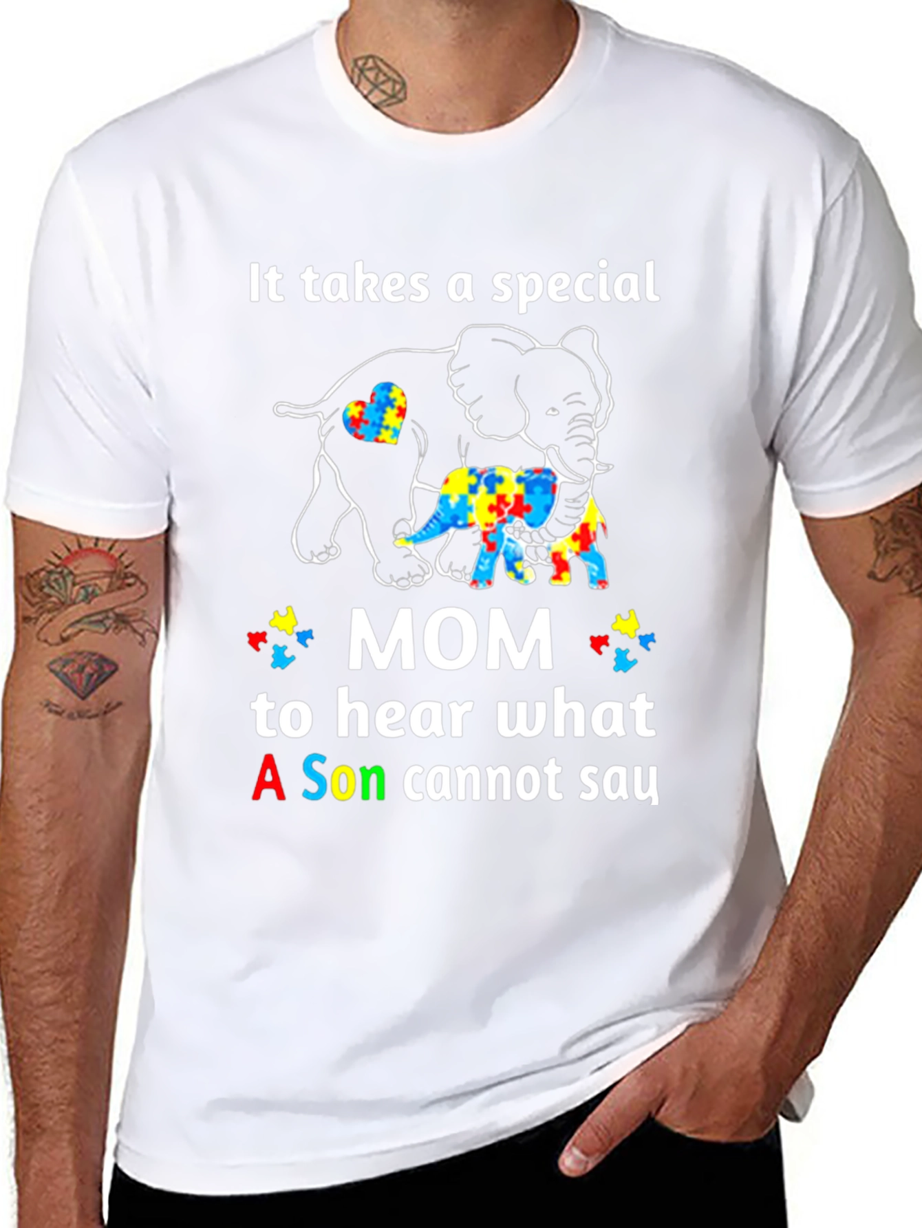 Special Mom Autism Awareness T-Shirt