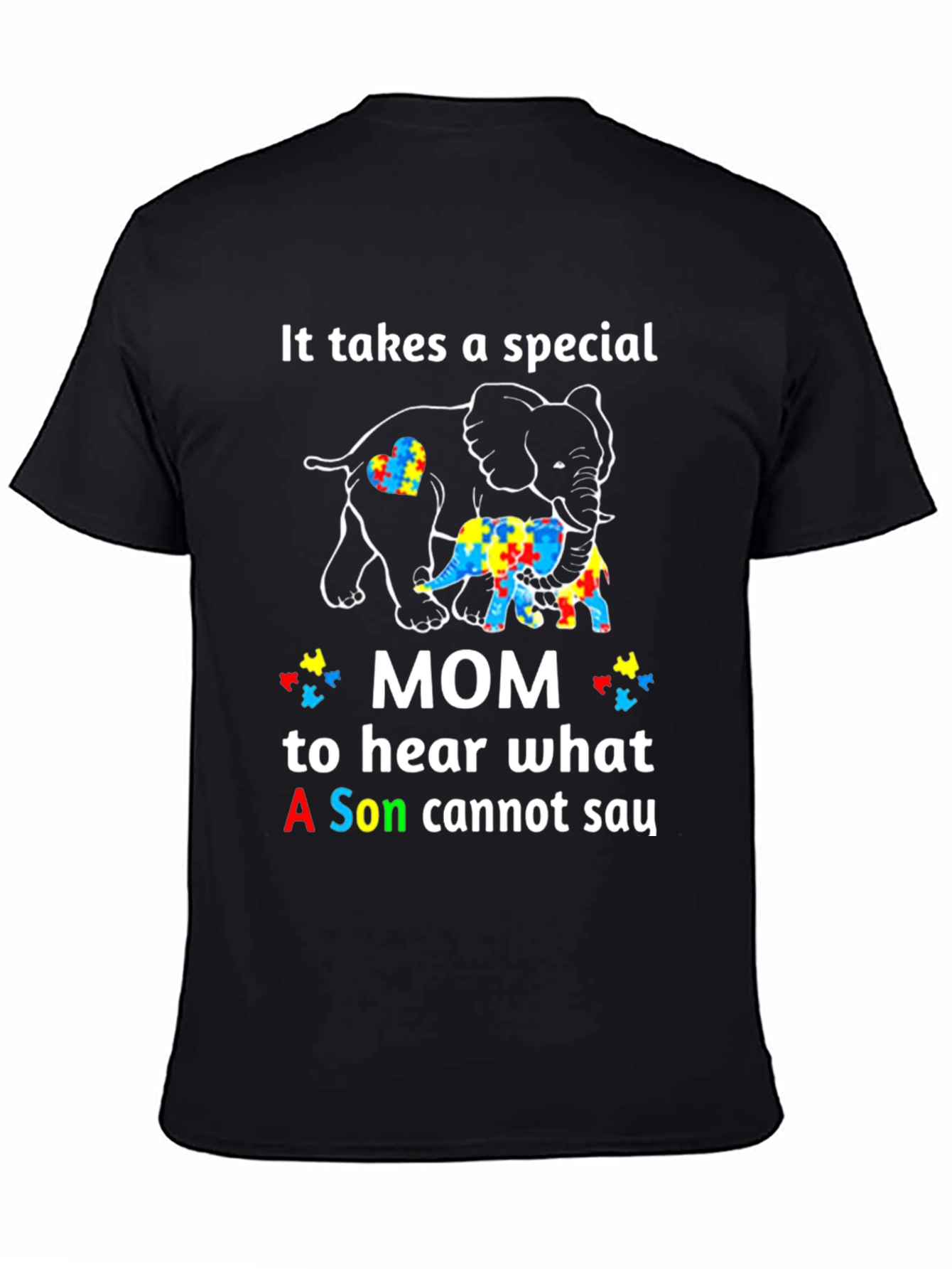 Special Mom Autism Awareness T-Shirt