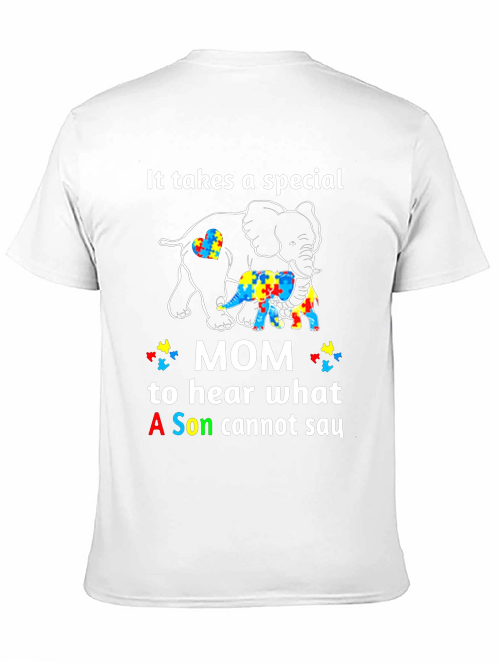 Special Mom Autism Awareness T-Shirt