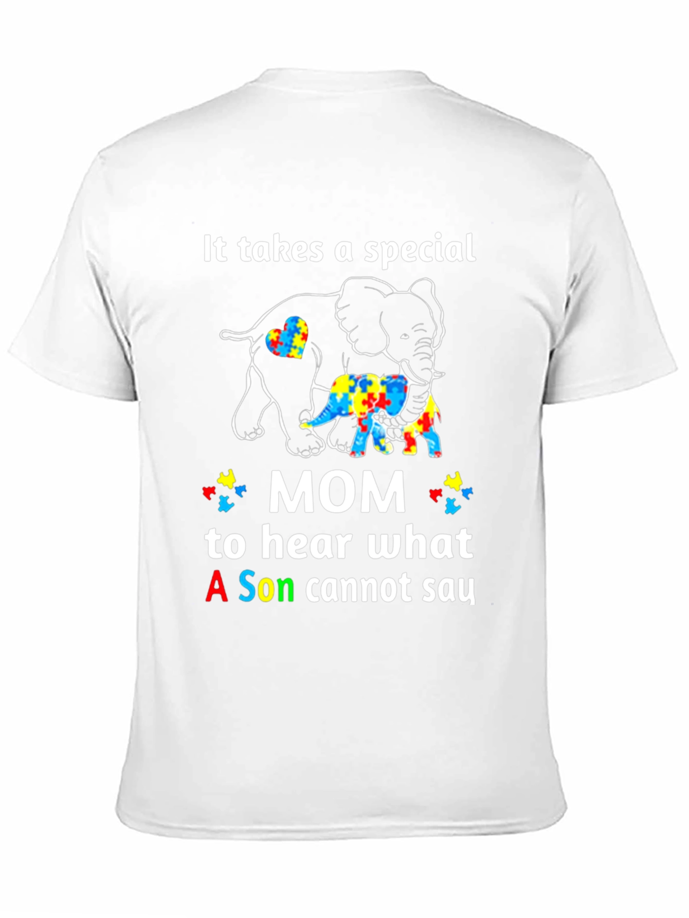 Special Mom Autism Awareness T-Shirt