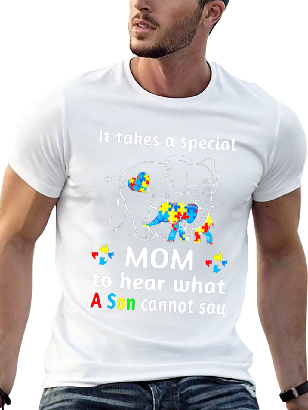Special Mom Autism Awareness T-Shirt