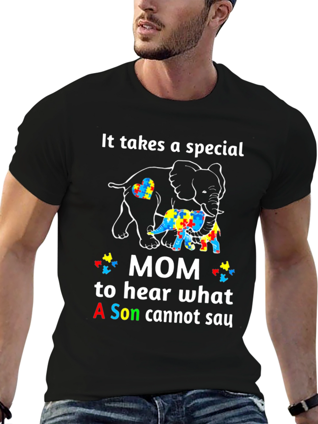 Special Mom Autism Awareness T-Shirt