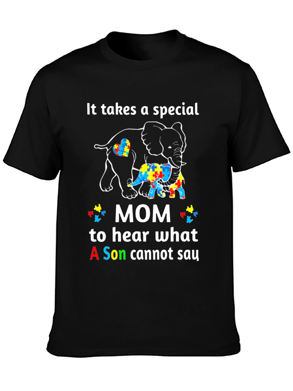 Special Mom Autism Awareness T-Shirt