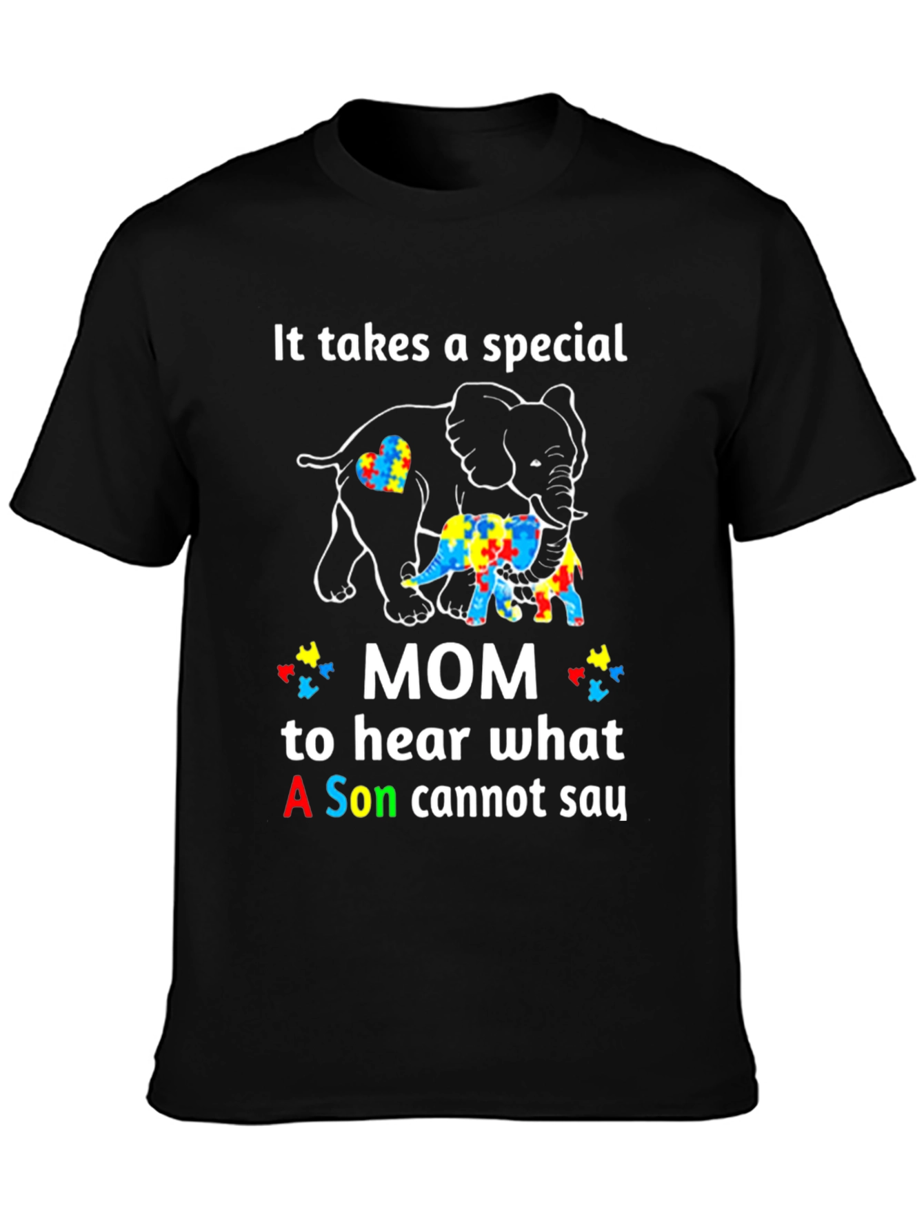 Special Mom Autism Awareness T-Shirt