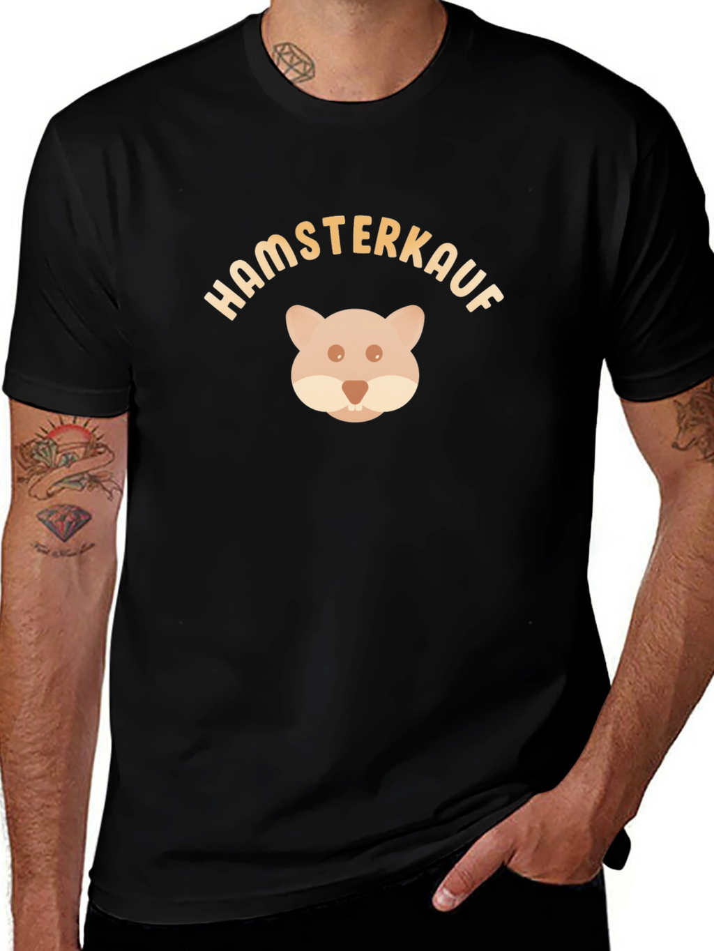 Hamsterkauf Graphic Tee - Soft Cotton Comfort