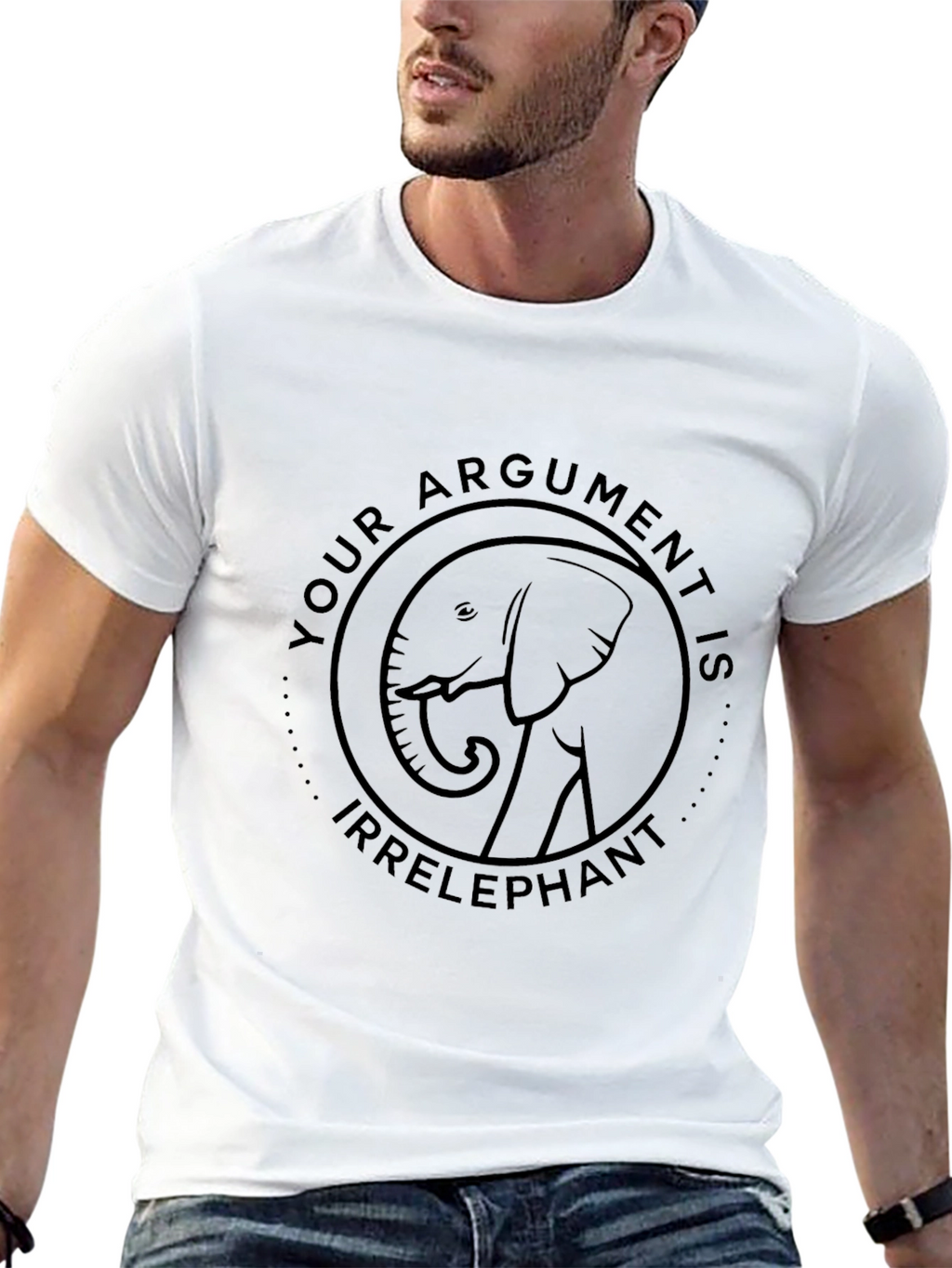 Irrelephant T-Shirt: Funny Argument Tee
