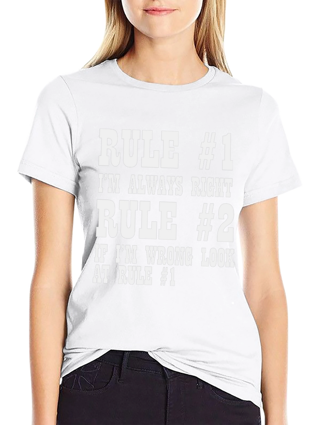 Rule #1 Funny Graphic T-Shirt