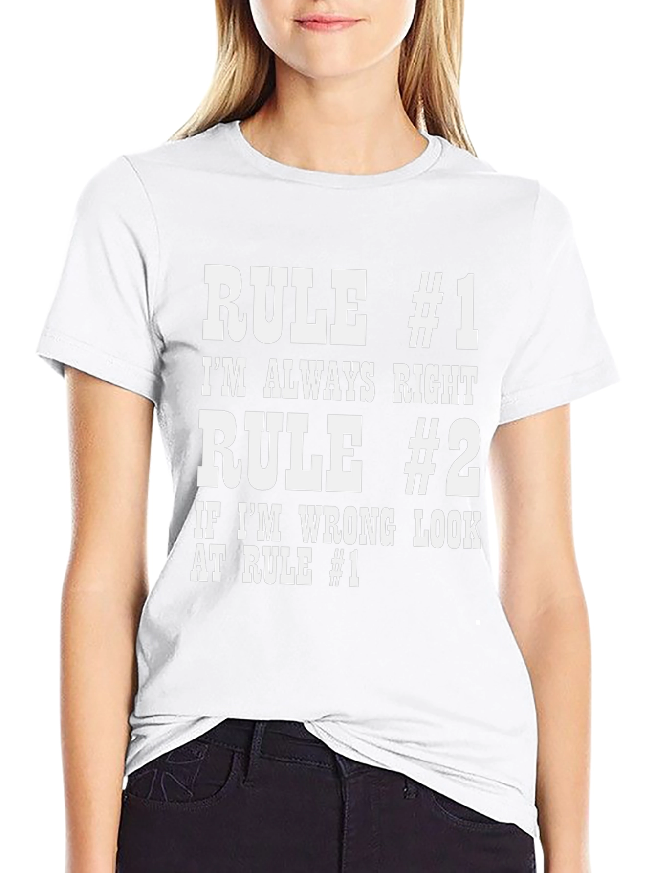 Rule #1 Funny Graphic T-Shirt