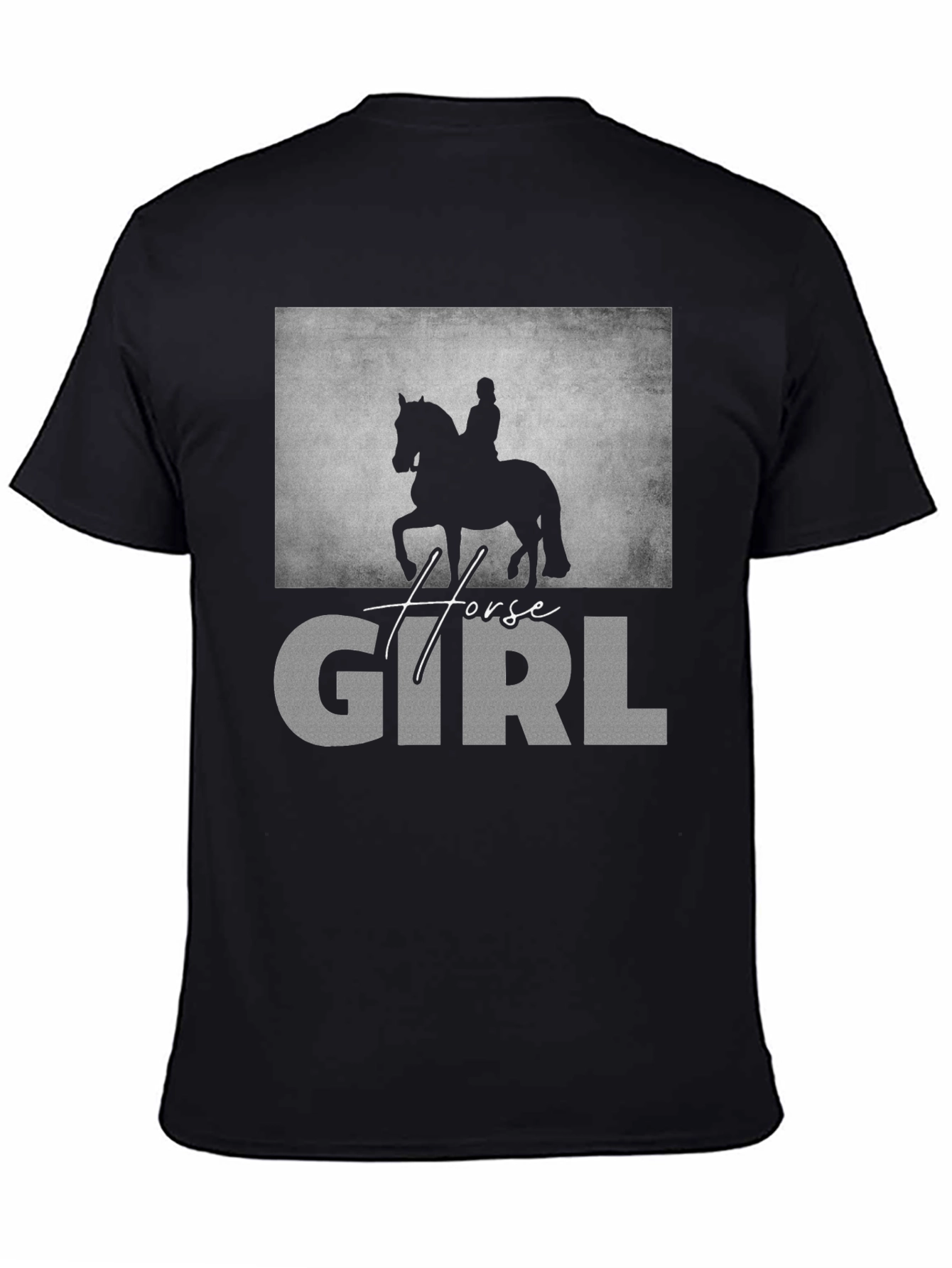 Horse Girl Graphic T-Shirt - Equestrian Lover Tee