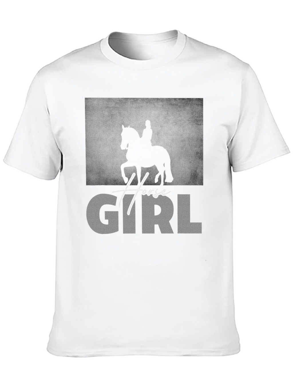 Horse Girl Graphic T-Shirt - Equestrian Lover Tee
