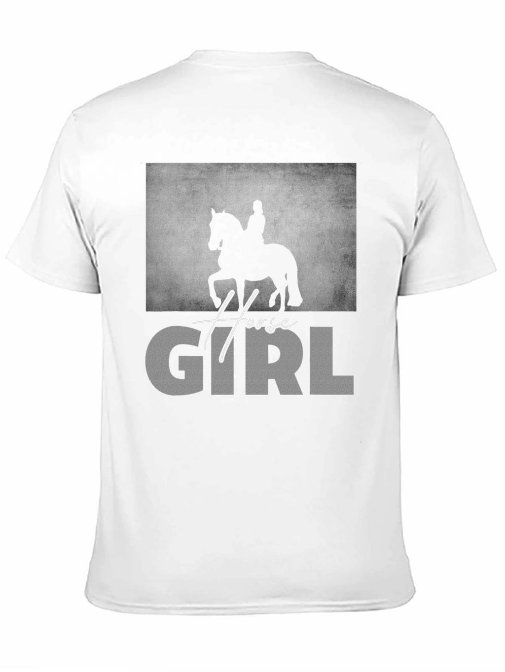 Horse Girl Graphic T-Shirt - Equestrian Lover Tee