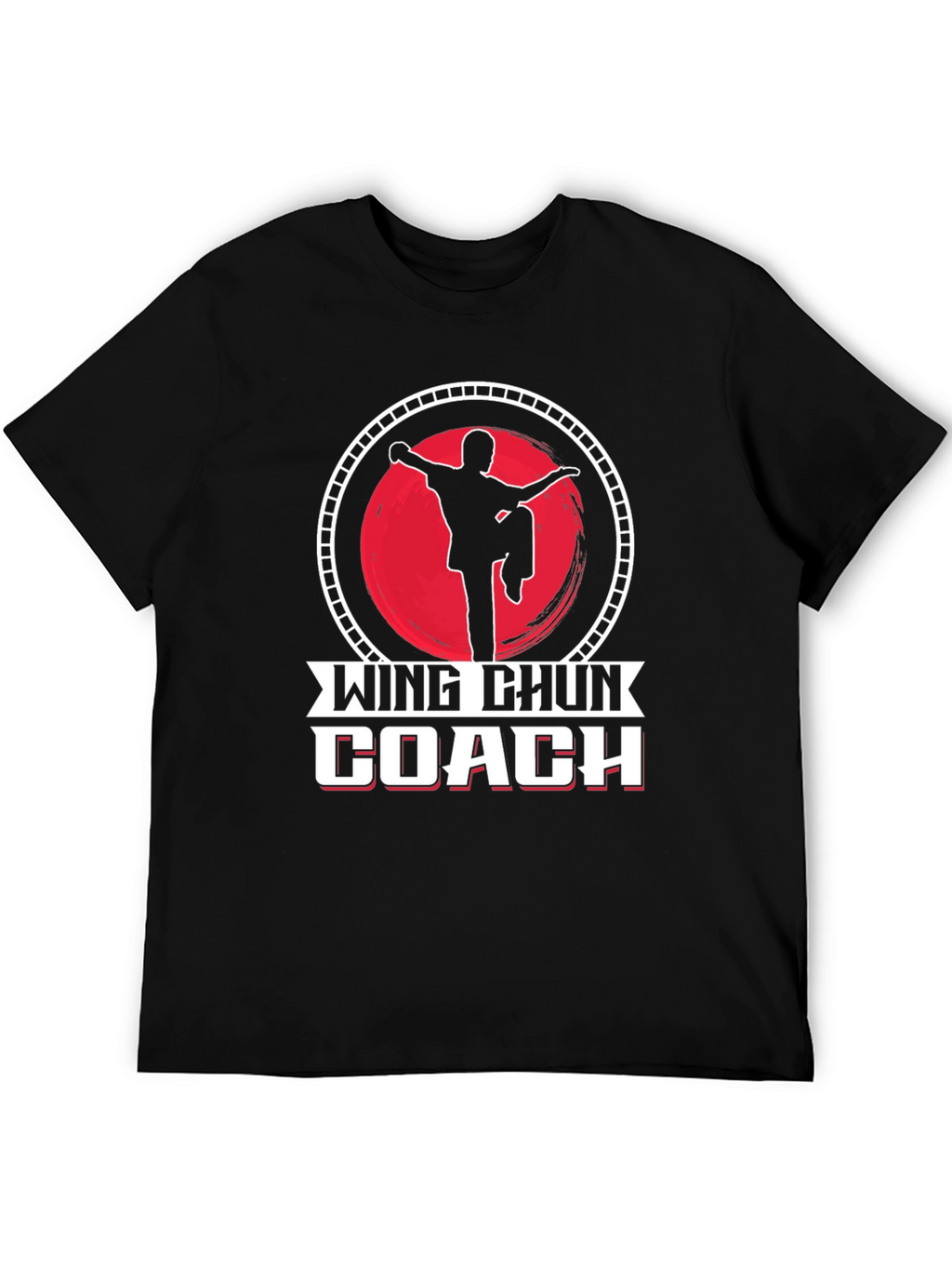 Wing Chun Coach Black T-Shirt