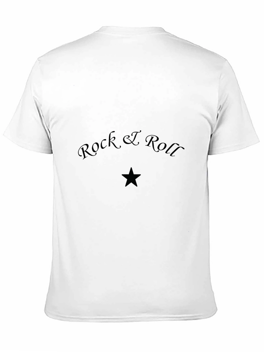 Rock & Roll Graphic Print T-Shirt
