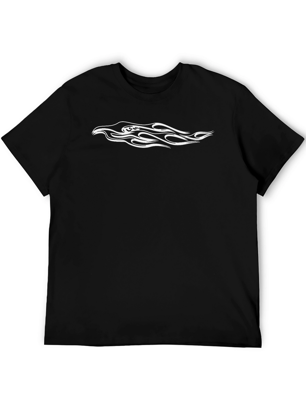 Black Eagle Flame Graphic Tee