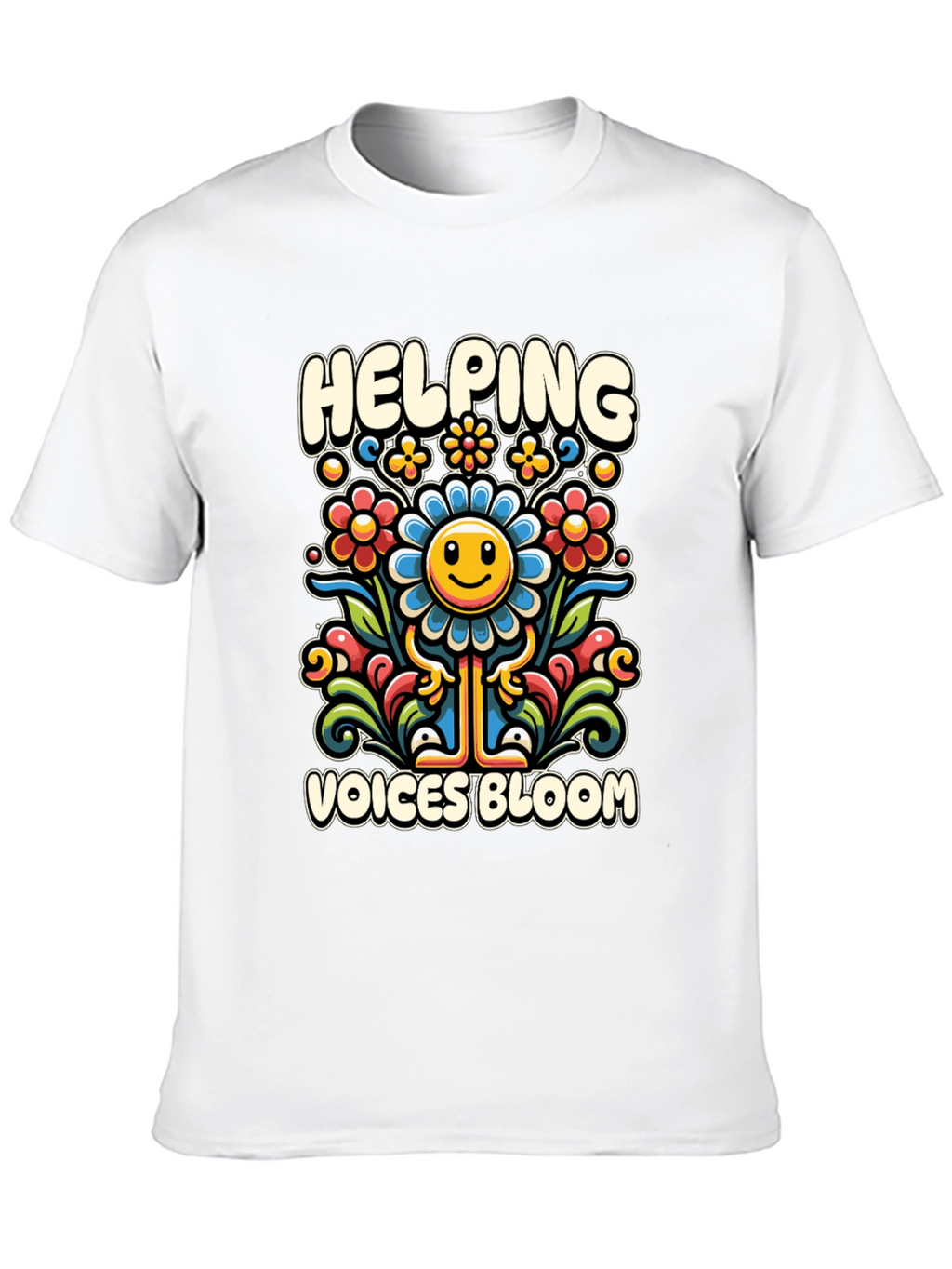Helping Voices Bloom Graphic T-Shirt