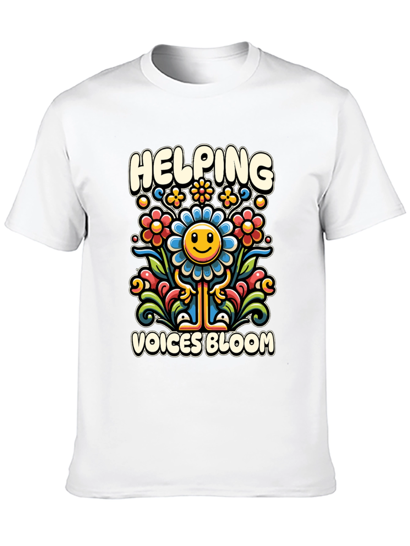 Helping Voices Bloom Graphic T-Shirt