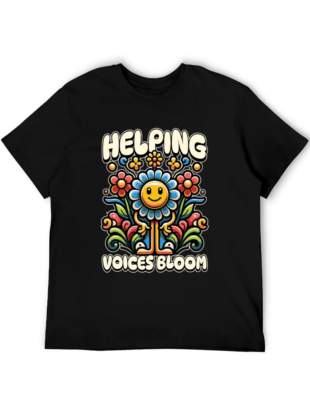 Helping Voices Bloom Graphic T-Shirt